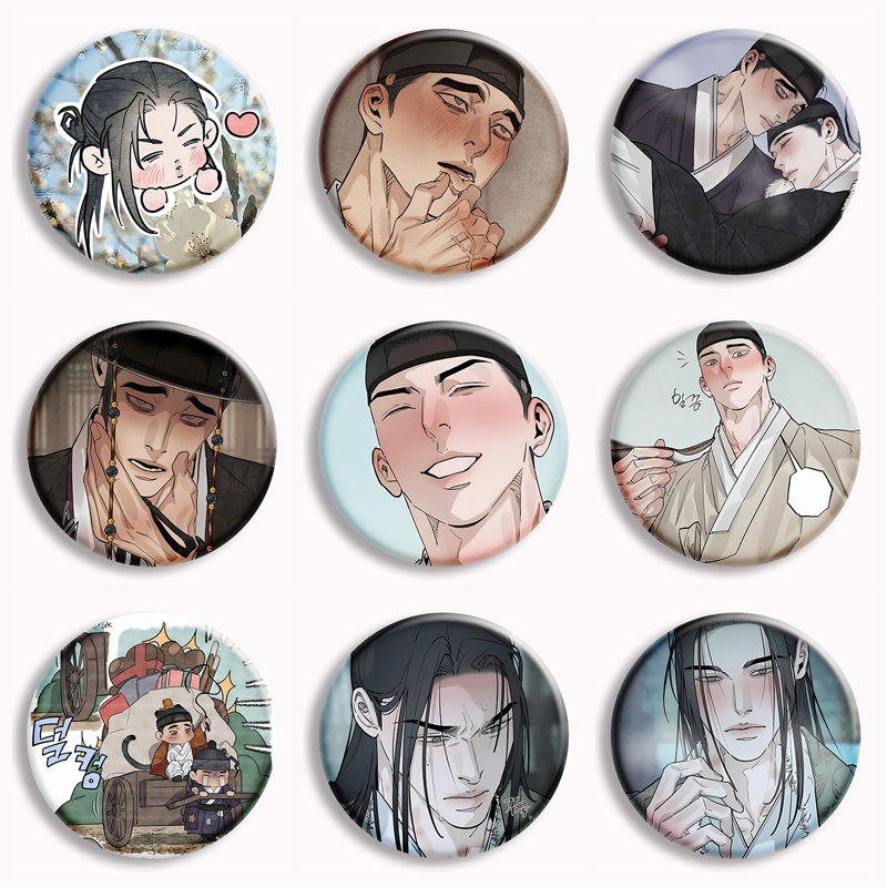 Pin Button Badge - The Heart of the Lotus Anime