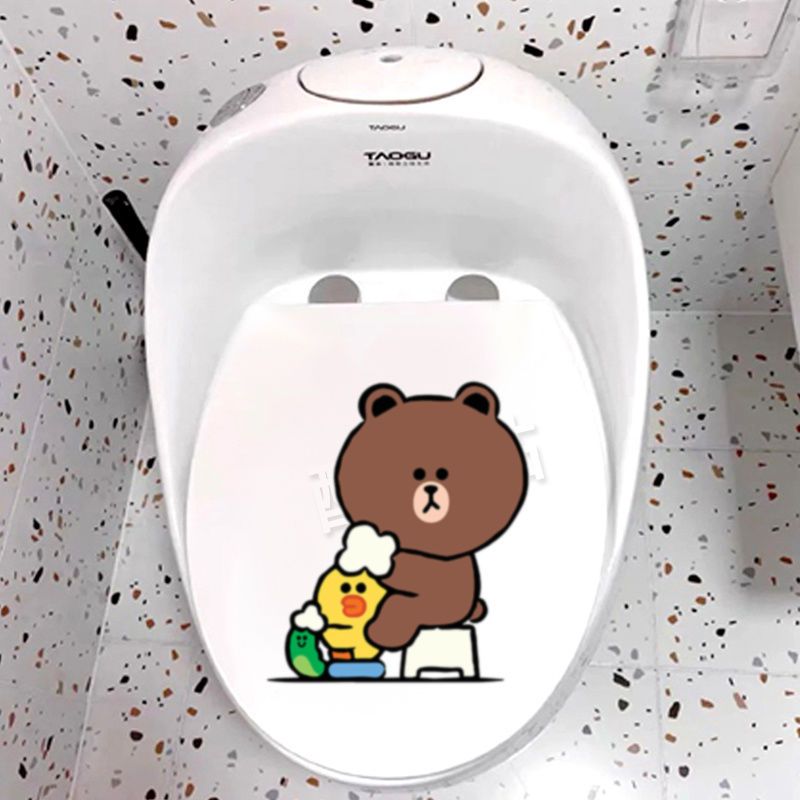 Anime Merchandise Box Set - LINE FRIENDS Brown cartoon cute stickers