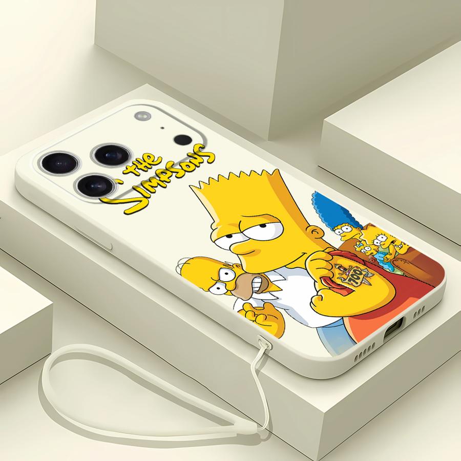 Red Bart Simpson Phone Cover C - đánh giá và giá Lanyard Anime Logo