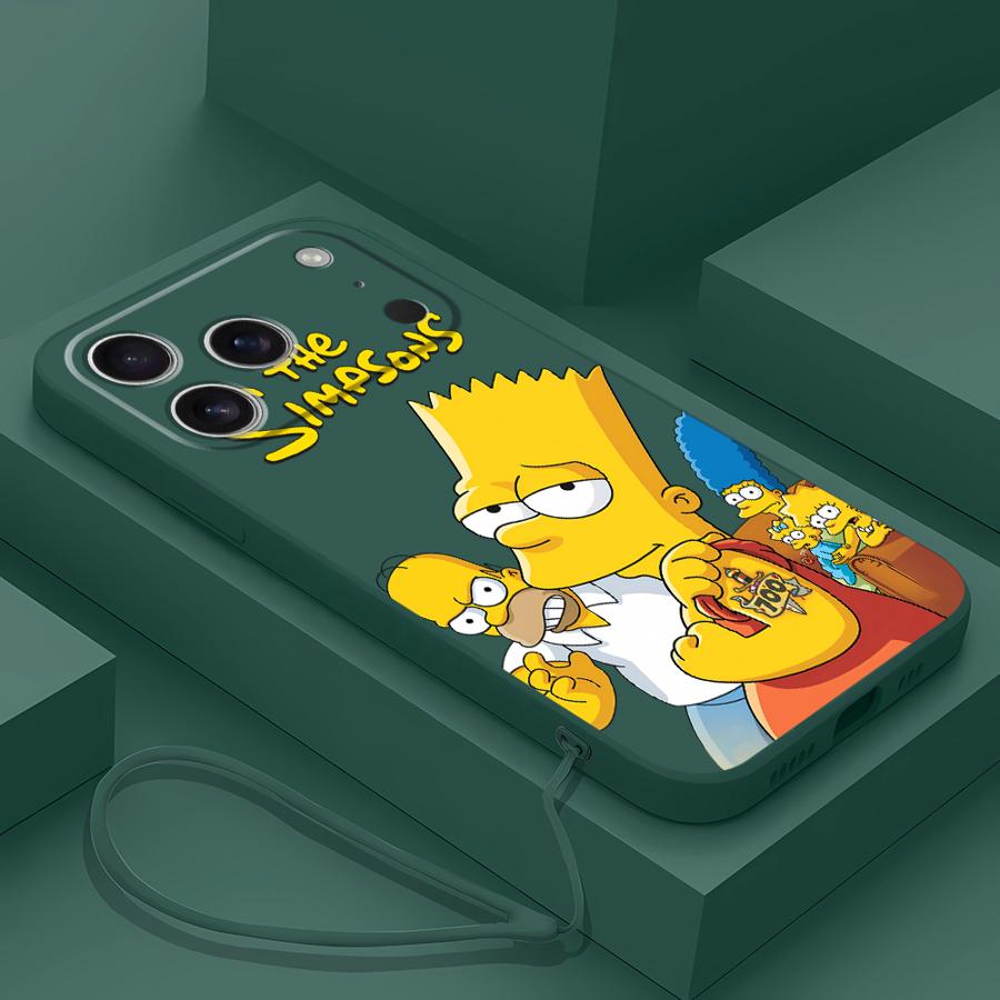 Red Bart Simpson Phone Cover C - đánh giá và giá Lanyard Anime Logo
