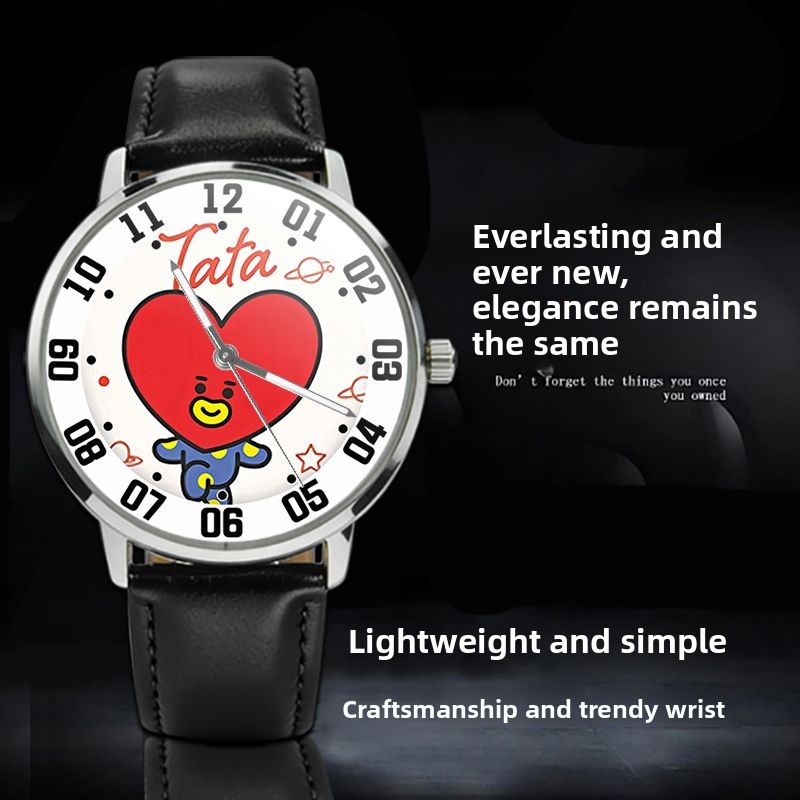 BT21 cartoon cute student watc - đánh giá và giá Anime Merchandise Types