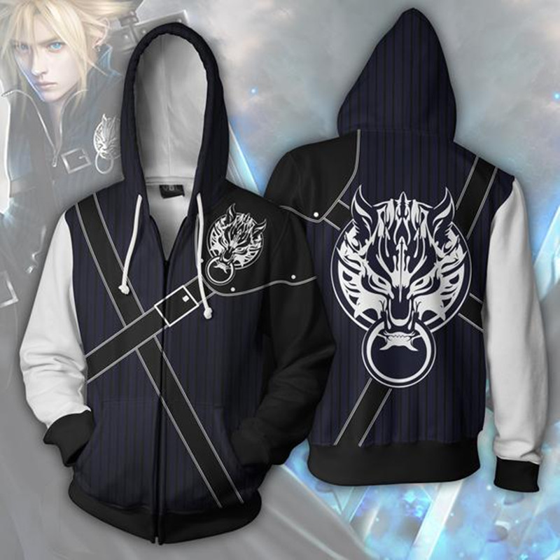 Final Fantasy Hoodie Digital P - đánh giá và giá Anime Merchandise Hoodie