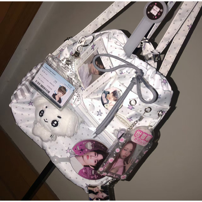 Harajuku Ita Bag,Polka Dot Dra - đánh giá và giá Anime Tote Bag