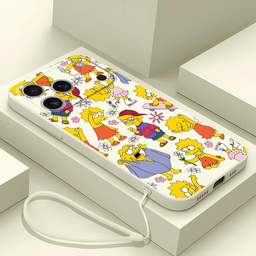 The Simpsons Lisa Case for App - đánh giá và giá Lanyard Anime Logo