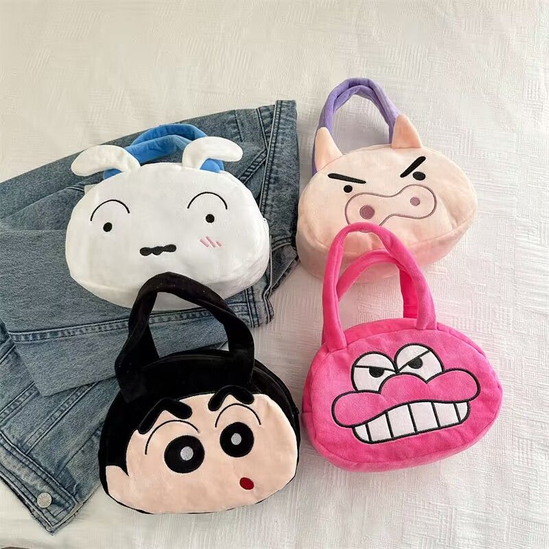 Crayon Shin-chan Plush Handbag - đánh giá và giá Anime Tote Bag