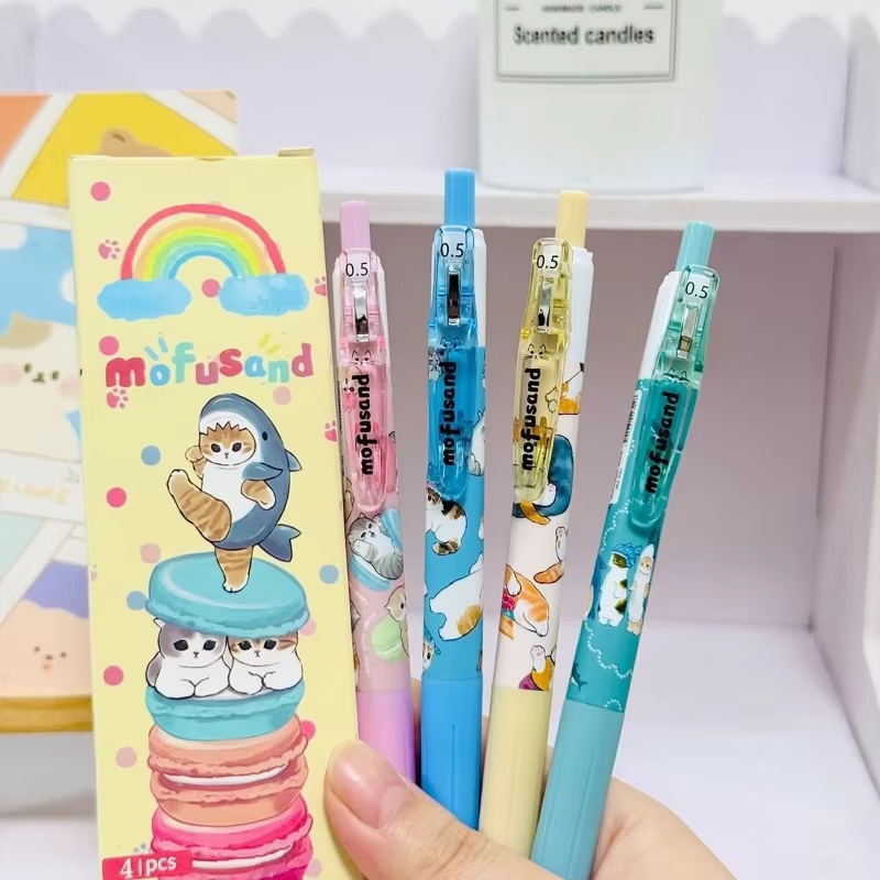 4 pcs mofusand creative cute a - đánh giá và giá Anime Merchandise Types