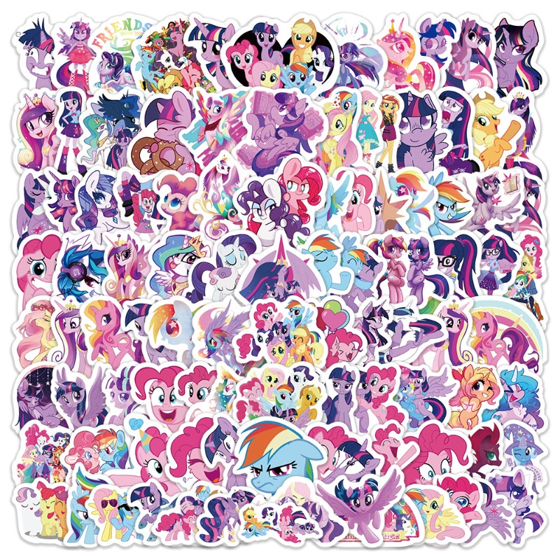 100pcs Cartoon My Little Ponys - đánh giá và giá Anime Merchandise Usa