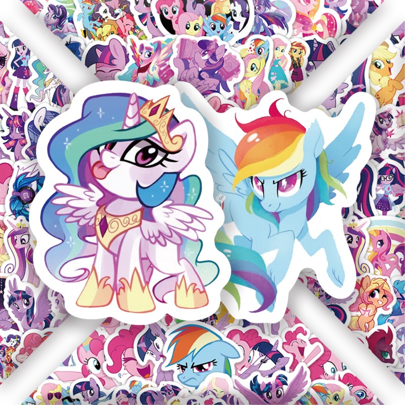 100pcs Cartoon My Little Ponys - đánh giá và giá Anime Merchandise Usa