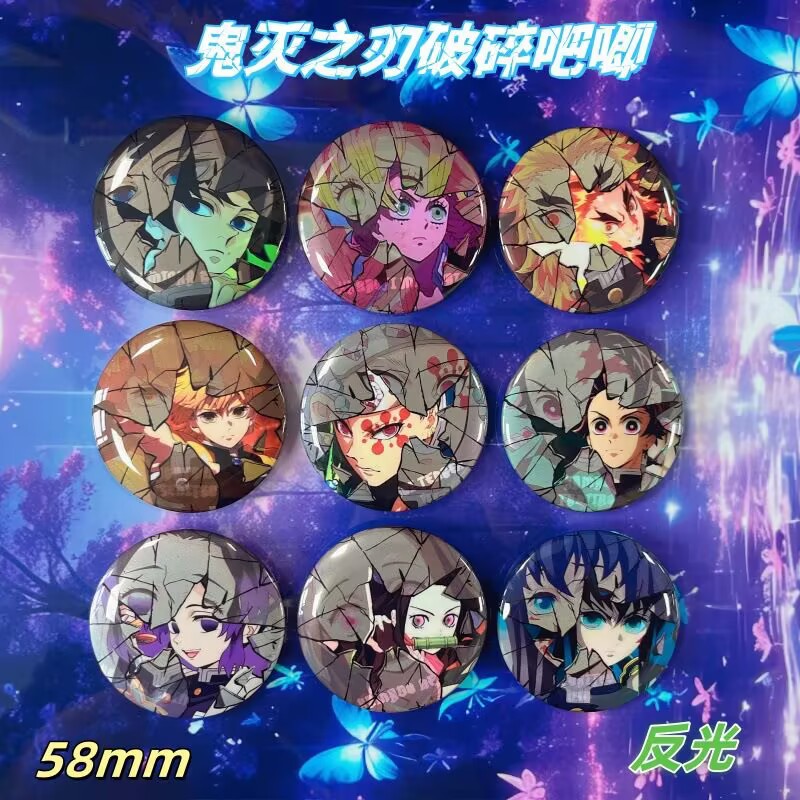 Demon Slayer Broken Badge Anim - đánh giá và giá Anime Merchandise Demon Slayer