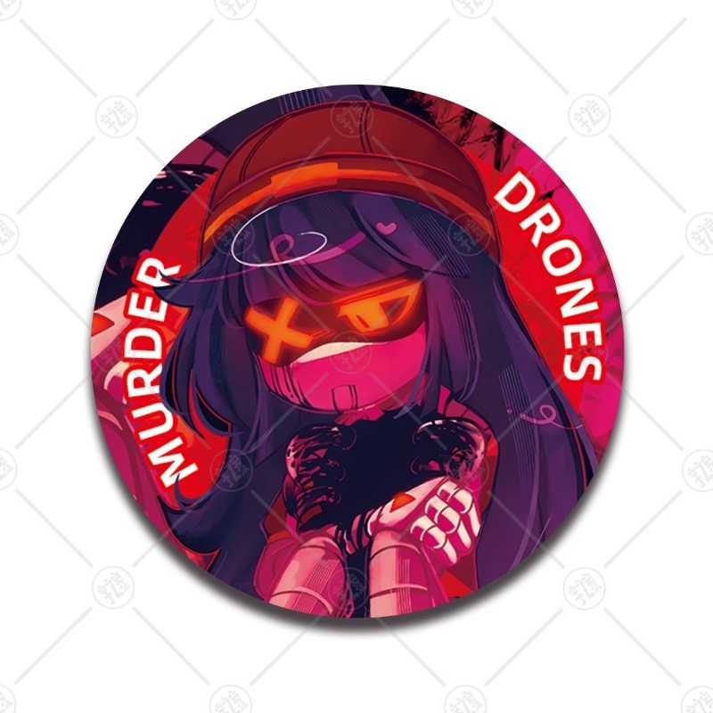 Murder Drones Cute Cartoon Ani - đánh giá và giá Pin Button Badge