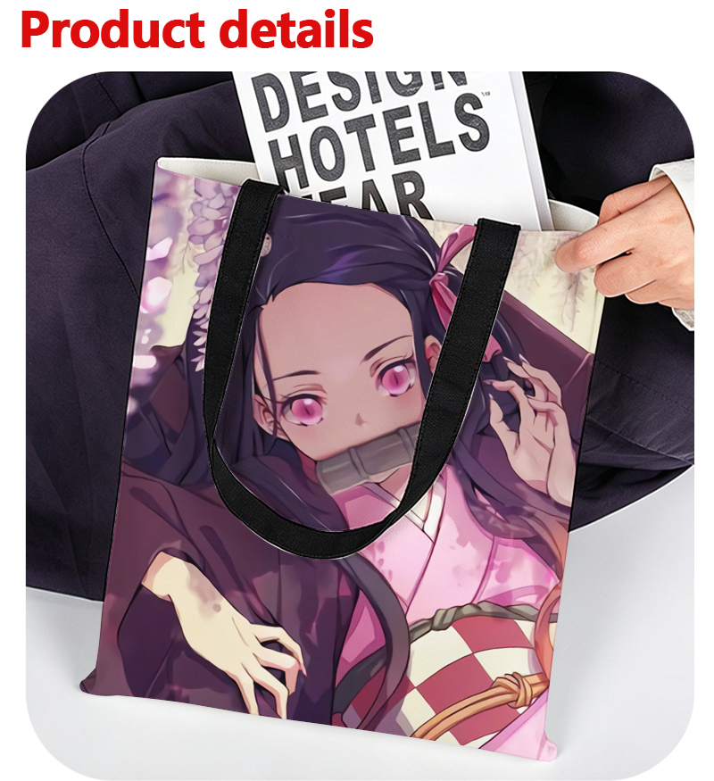 Demon Slayer Kamado Nezuko Wom - đánh giá và giá Anime Tote Bag