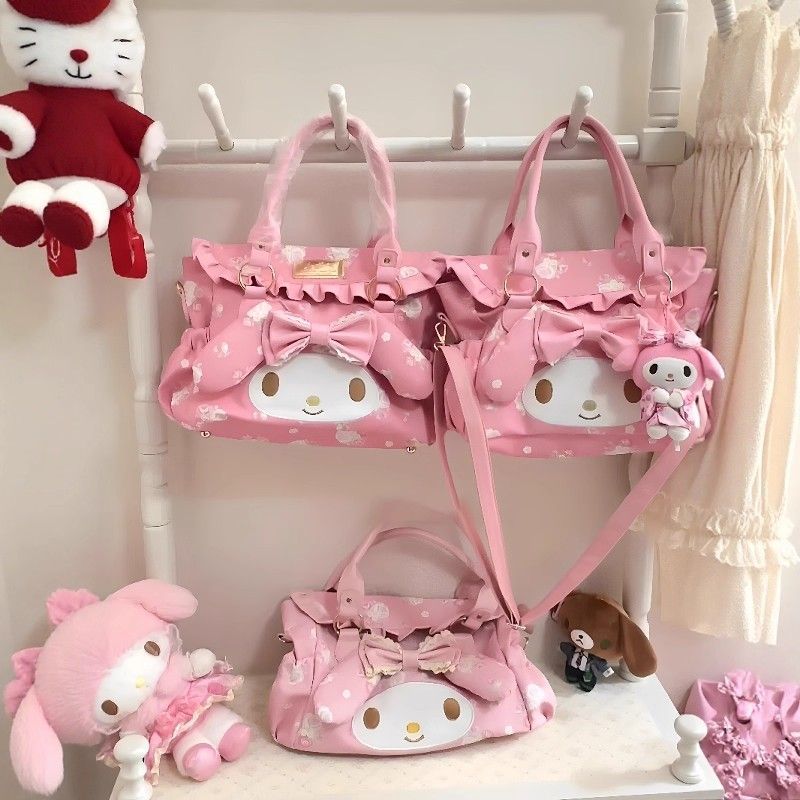 My Melody Cartoon Cute Shoulde - đánh giá và giá Anime Tote Bag