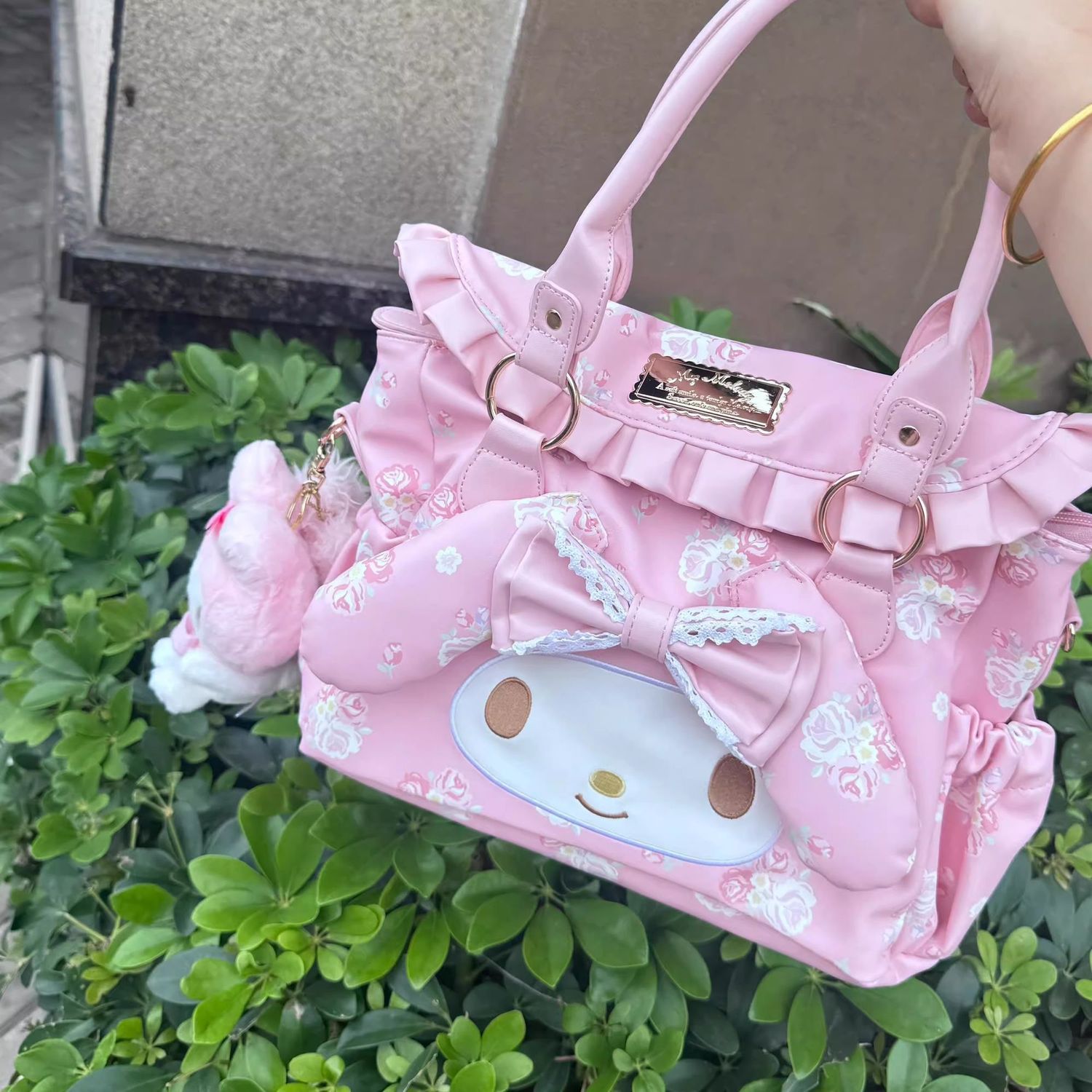 My Melody Cartoon Cute Shoulde - đánh giá và giá Anime Tote Bag