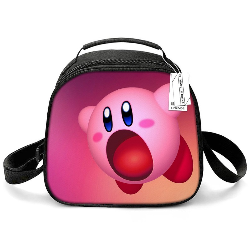 Kirby Game Cute Cartoon Print  - đánh giá và giá Anime Tote Bag