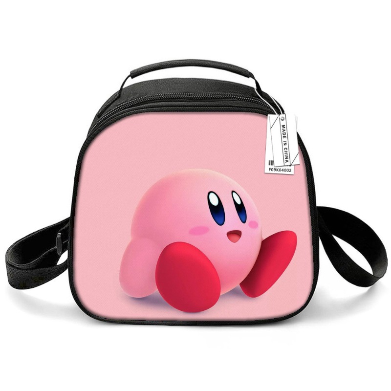 Kirby Game Cute Cartoon Print  - đánh giá và giá Anime Tote Bag