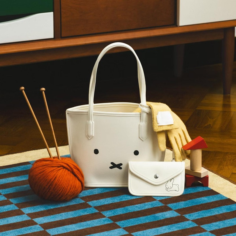 2PCS Kawaii Miffy Series Tote  - đánh giá và giá Anime Tote Bag