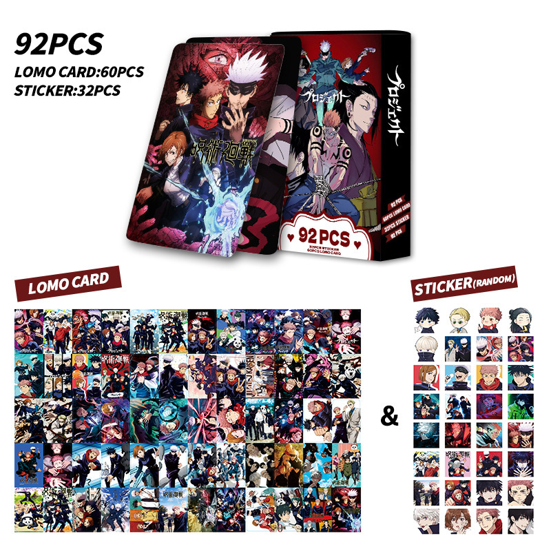92 Pcs Cards Jujutsu Kaisen Do - đánh giá và giá Anime Merchandise Japan