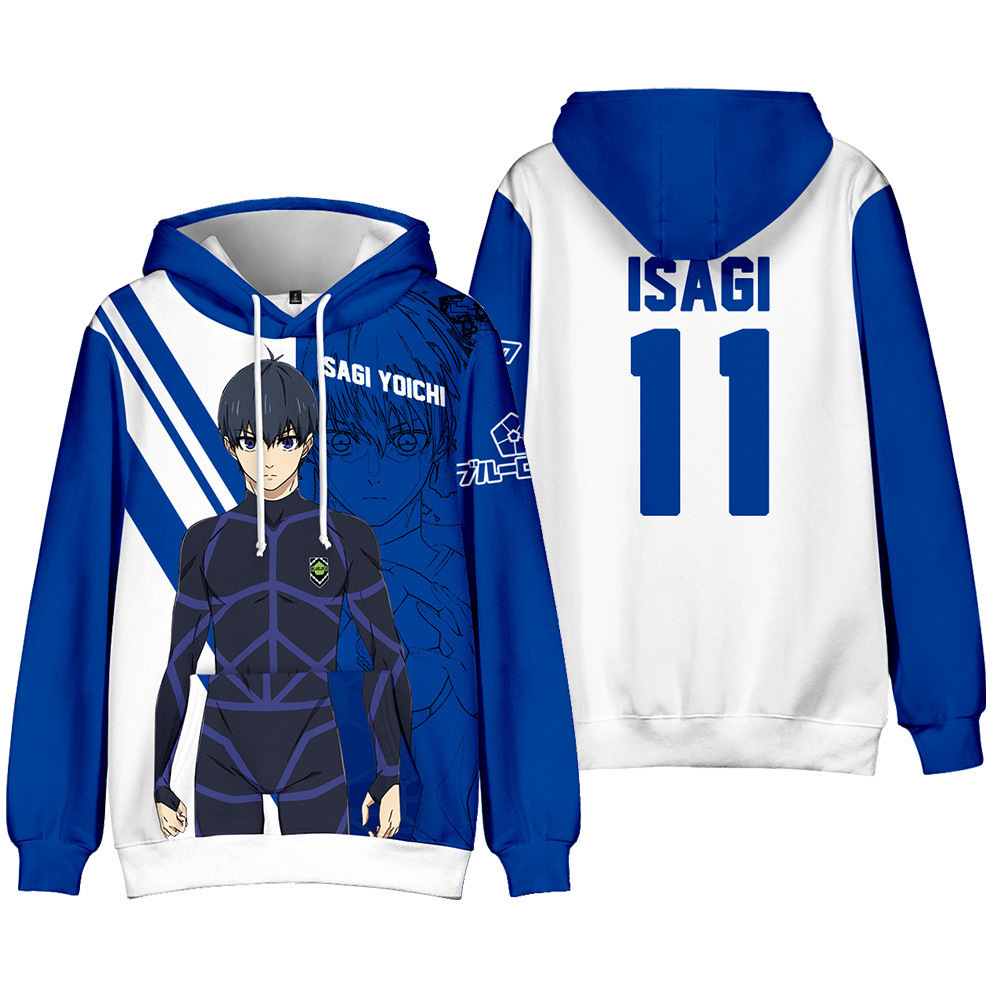 New anime BLUE LOCK merchandis - đánh giá và giá Anime Merchandise Hoodie