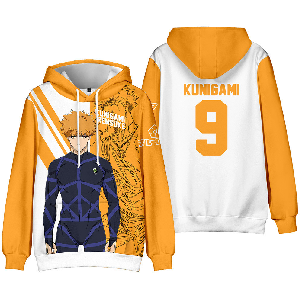 New anime BLUE LOCK merchandis - đánh giá và giá Anime Merchandise Hoodie