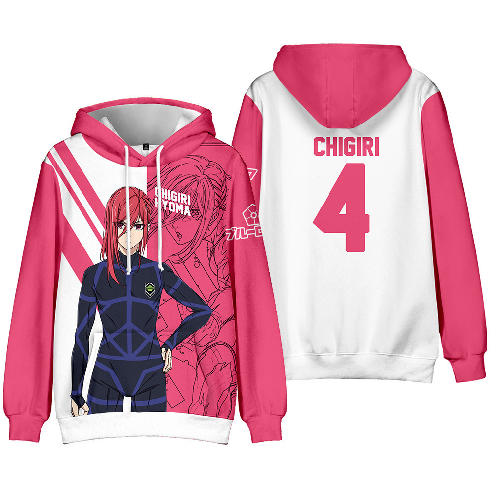 New anime BLUE LOCK merchandis - đánh giá và giá Anime Merchandise Hoodie