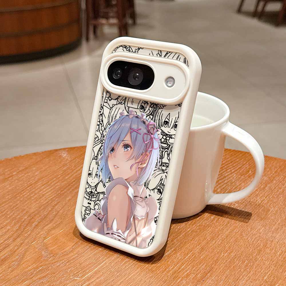 Indifferently Cute Rem Cover F - đánh giá và giá Lanyard Anime Logo