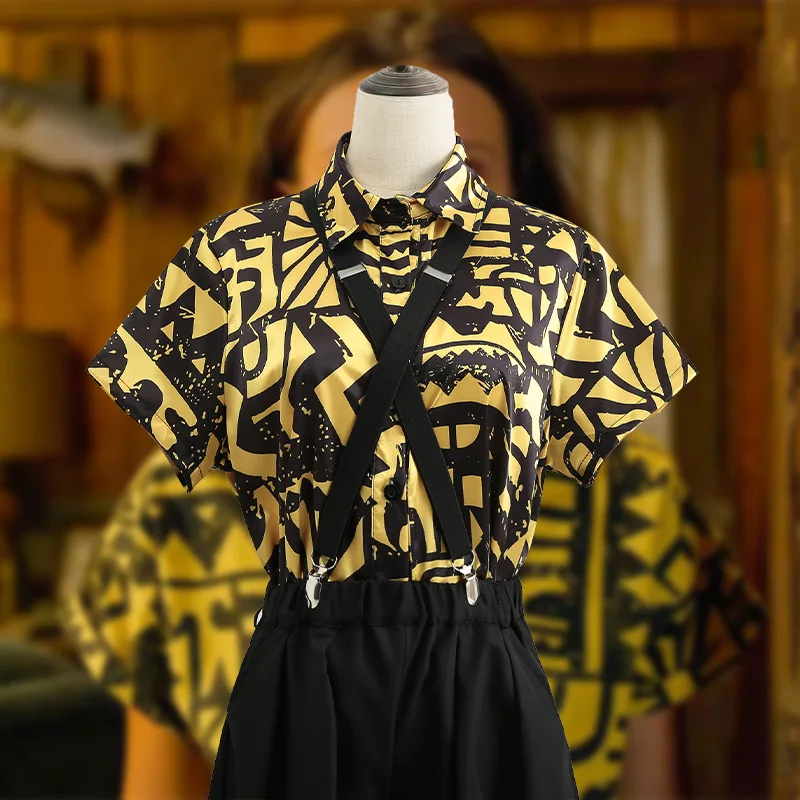 Eleven Yellow Shirt Belts Cosp - đánh giá và giá Anime Merchandise Clothes