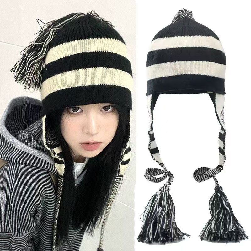 Anime NANA Hat Stripe Tassel E - đánh giá và giá Nana Anime Merchandise