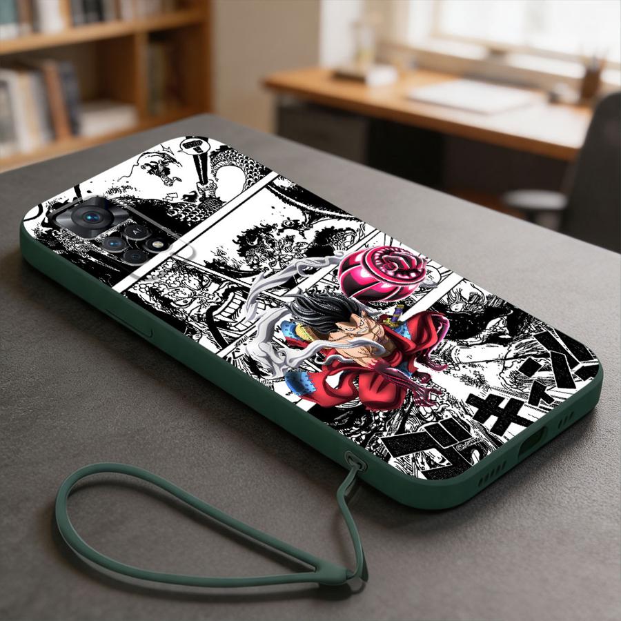 One-Piece Luffy Phone Cover Ca - đánh giá và giá Lanyard Anime Logo