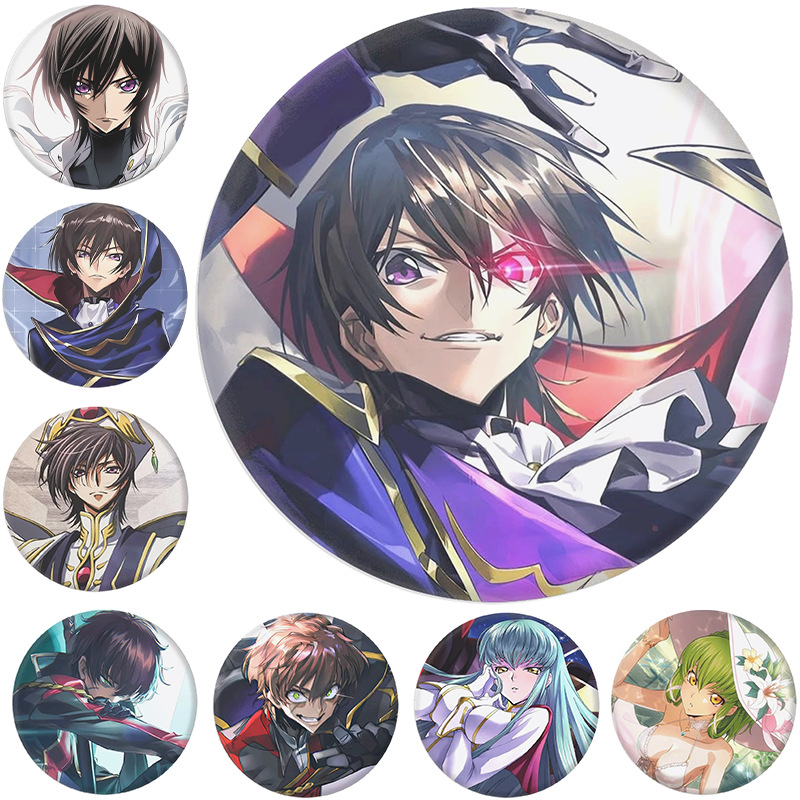 Lelouch Lamperouge Pin Badge A - đánh giá và giá Pin Button Badge