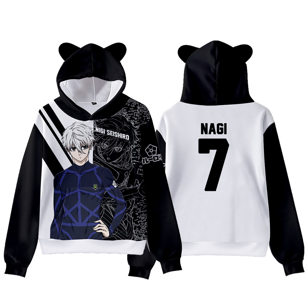 3D New Anime BLUE LOCK Merchan - đánh giá và giá Anime Merchandise Hoodie