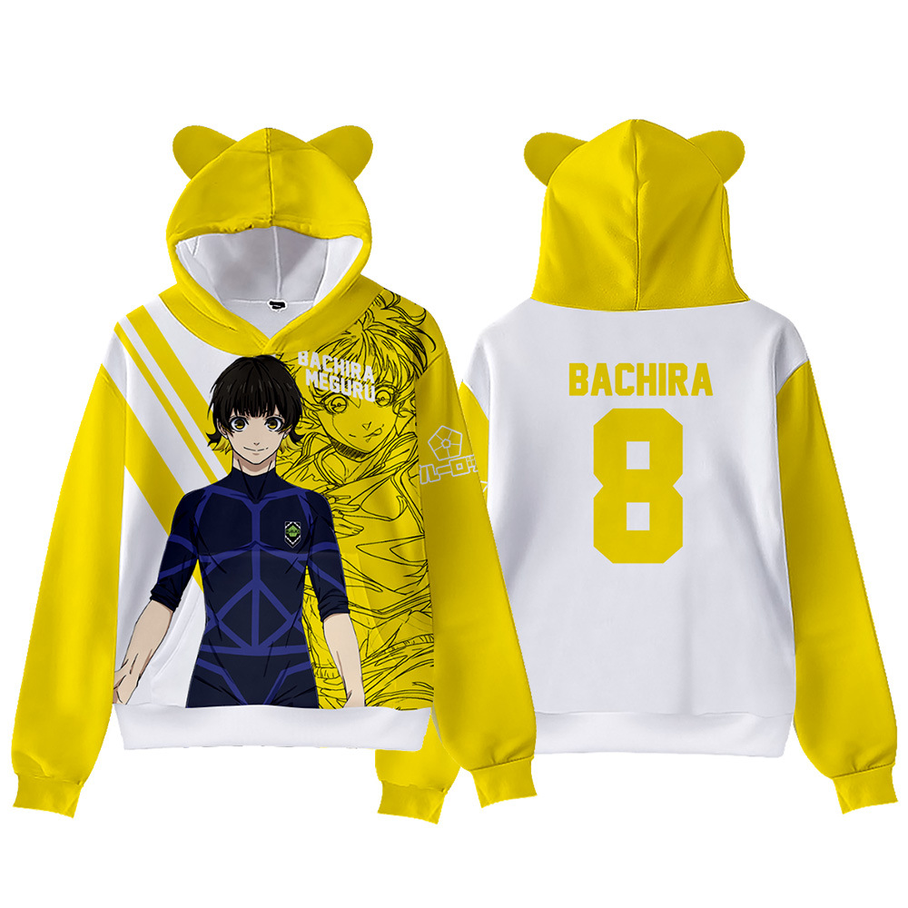 3D New Anime BLUE LOCK Merchan - đánh giá và giá Anime Merchandise Hoodie