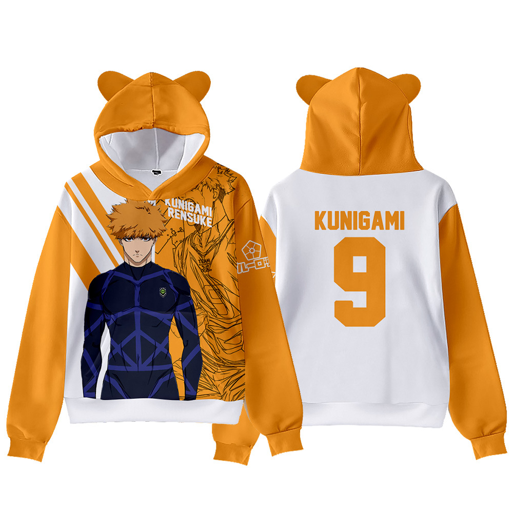 3D New Anime BLUE LOCK Merchan - đánh giá và giá Anime Merchandise Hoodie